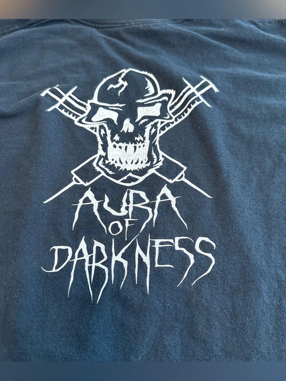 Aura of Darkness Black Graphic Tee